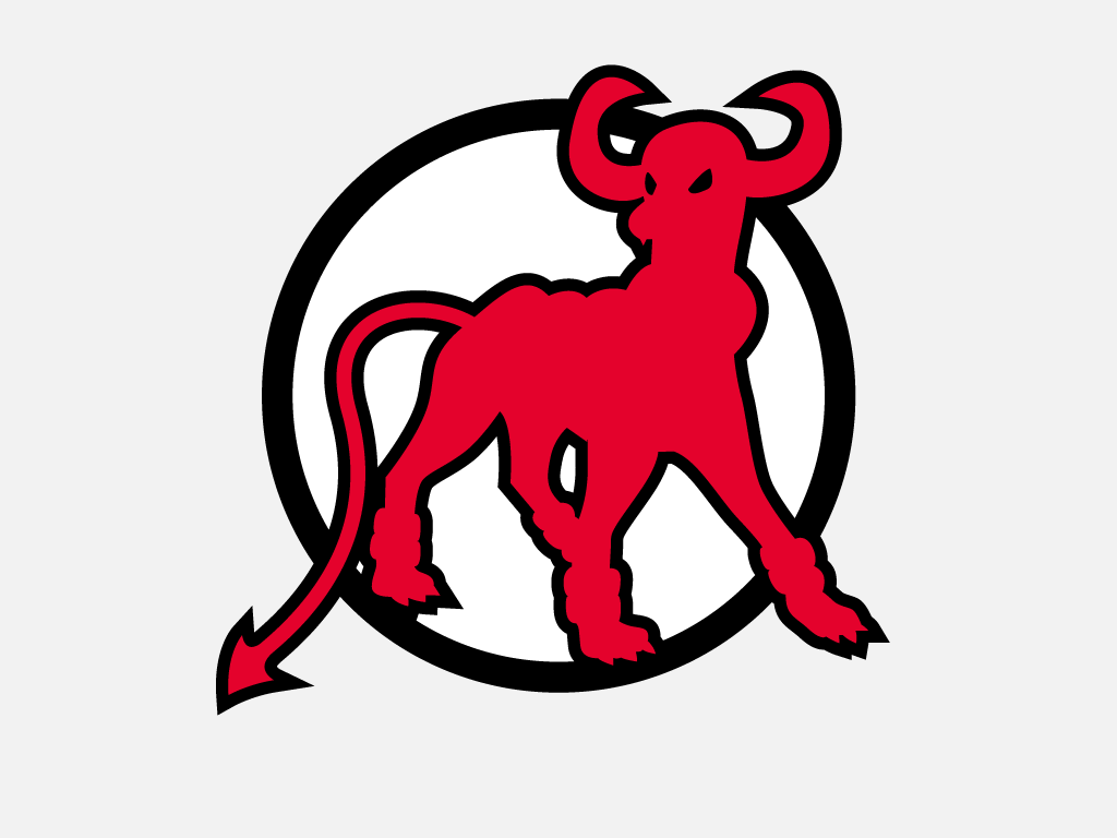 New Jersey Devil Dogs logo iron on heat transfer